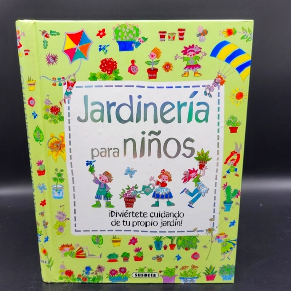 Jardineria Para Ninos Spanish Children's Book New - Picture 1 of 7